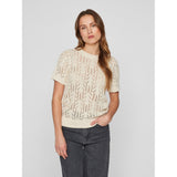 VILA VILA dam stickad VICOTTI Shirt Birch