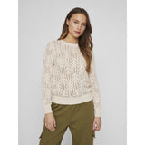 VILA VILA dam stickad tröja VICOTTI Knit Birch