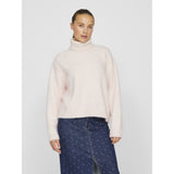 VILA VILA dam stickad tröja VIJADA Knit Barely Pink