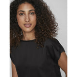 VILA VILA dam top VIELLETTE Top Black