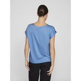 VILA VILA dam top VIELLETTE Top Blissful Blue