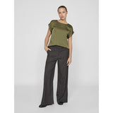 VILA VILA dam top VIELLETTE Top Capulet Olive