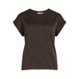 VILA VILA dam top VIELLETTE Top Coffee Bean
