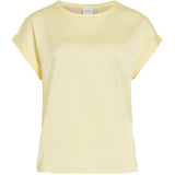 VILA VILA dam top VIELLETTE Top Pastel Yellow