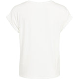 VILA VILA dam top VIELLETTE Top Snow white