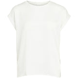 VILA VILA dam top VIELLETTE Top Snow white