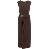 VILA VILA dam klänning VIJUSTINE Dress Slate black