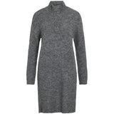 VILA VILA damklänning VINYNNI Dress Dark grey melange