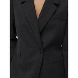 Vero Moda Vero Moda Dam Kavaj VMBESTIE Blazer Dark grey melange