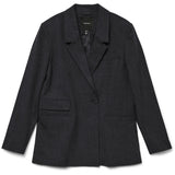 Vero Moda Vero Moda Dam Kavaj VMBESTIE Blazer Dark grey melange