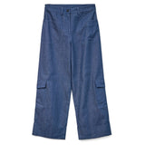 Vero Moda Vero Moda dam byxar VMCARLA Pant Blue Indigo