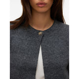 Vero Moda Vero Moda dam kofta VMMARINA Cardigan Dark grey melange