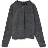 Vero Moda Vero Moda dam kofta VMMARINA Cardigan Dark grey melange