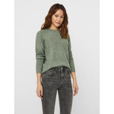 Vero Moda Vero Moda dam stickad VMDOFFY Knit Laurel Wreath Melange