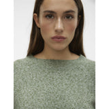 Vero Moda Vero Moda dam stickad VMDOFFY Knit Rifle Green MELANGE