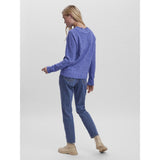 Vero Moda Vero Moda dam stickad VMDOFFY Knit Surf the web detail: Melange
