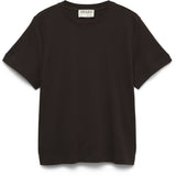 Vero Moda Vero Moda dam t-shirt AWNAIMA T-shirt Chocolate Torte