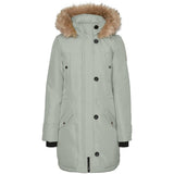 Vero Moda Vero Moda dam vinterjacka VMEXCURSIONEXPEDITION Restudsalg Mineral Gray