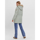 Vero Moda Vero Moda dam vinterjacka VMEXCURSIONEXPEDITION Restudsalg Mineral Gray
