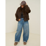 Vero Moda Vero Moda damjacka VMMONROE Jacket Chocolate Torte