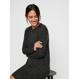 Vero Moda Vero Moda damstickad klänning VMDOFFY Dress Black