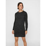 Vero Moda Vero Moda damstickad klänning VMDOFFY Dress Black