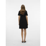 Vero Moda Vero Moda damstickad klänning VMJOHANNA Dress Black