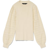Vero Moda Vero Moda damstickad tröja VMNEWLIMONE Knit Birch