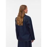 Vero Moda Vero moda dam kavaj VMKANIKA Blazer Dark Blue Denim