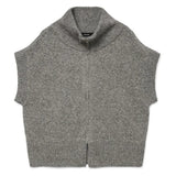 Vero Moda Vero moda damstickad väst VMBANG Vest Medium grey melange