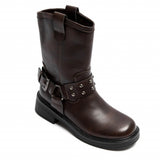 SHOES Victoire dam boots 7297 Restudsalg Brown