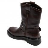 SHOES Victoire dam boots 7297 Restudsalg Brown