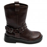 SHOES Victoire dam boots 7297 Restudsalg Brown