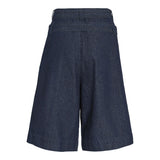 VILA Vila dam denim shorts VIADONA Shorts Dark Blue Denim