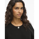 VILA Vila dam kofta top VISABBY Top Black Beauty