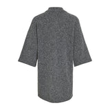 VILA Vila damstickad klänning VILAURI Knit Medium grey melange