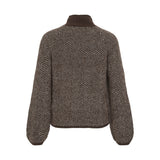 VILA Vila dam stickat VILORY Knit Coffee Bean