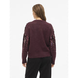 VILA Vila damstickning VISIQUIN Restudsalg Fig