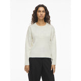 VILA Vila damstickning VISIQUIN Restudsalg White