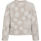 VILA VlLA damstickad tröja VIHAYDEN Knit Natural MELANGE