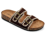 SHOES Zaira dam sandaler W2720 Shoes Marrone