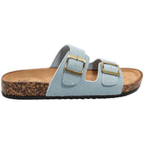 SHOES Zelia dam sandaler W2721 Shoes Blue
