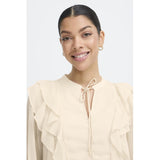 b.young b.young dam blus BYGIJO Blouse Oatmeal