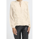 b.young b.young dam blus BYGIJO Blouse Oatmeal