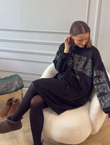 MARTA DU CHATEAU marta du chateau Dam Klänning MdcCannes 26188 Dress Nero/Leo