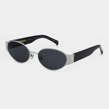 A. KJÆRBEDE A.Kjærbede solglasögon Bella Sunglasses Silver Black