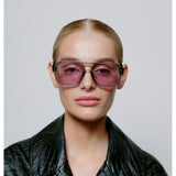 A. KJÆRBEDE A.Kjærbede solglasögon Kaya Sunglasses Grey Transparent