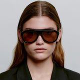 A. KJÆRBEDE A.Kjærbede solglasögon Rio Sunglasses Black