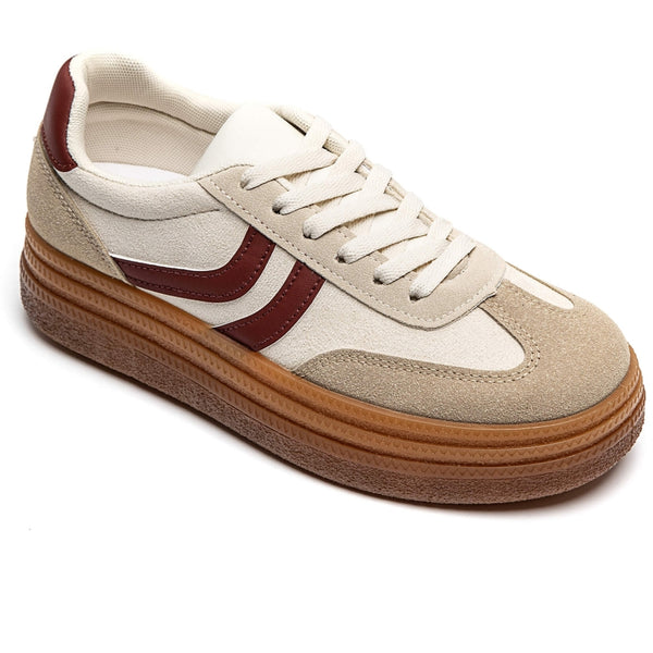 SHOES Agnes Dam sneakers 8999 Shoes Wine