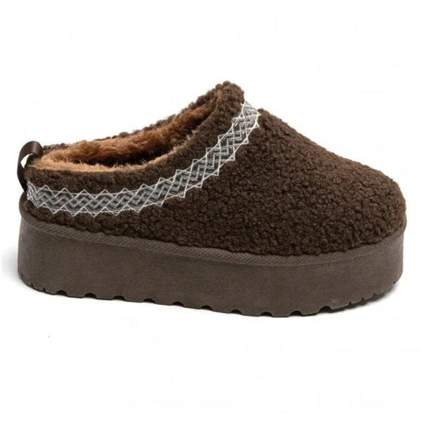 SHOES Aimee dame sko 8909 Shoes Coffee